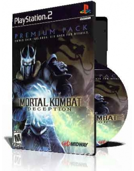 Mortal Kombat Deception  Premium Pack Bonus Discبا کاور کامل و قاب و چاپ روی دیسک